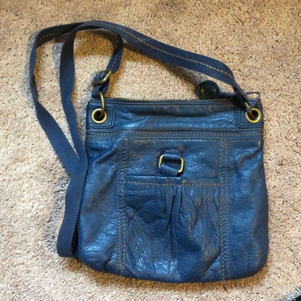 Blue crossbody purse by The Sak